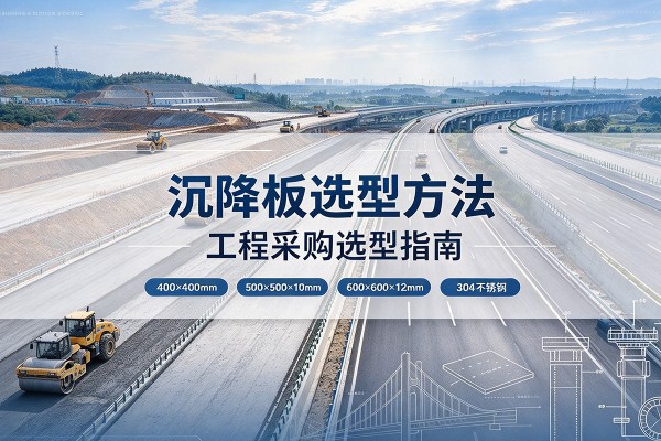 铜陵沉降板选择方法