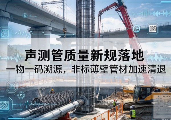 铜陵声测管质量新规落地，一物一码溯源，非标薄壁管材加速清退