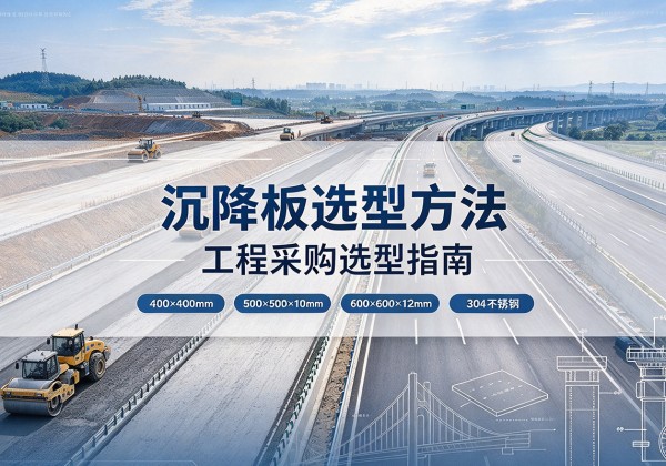 铜陵沉降板选择方法