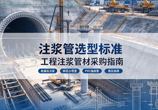 铜陵注浆管选型标准